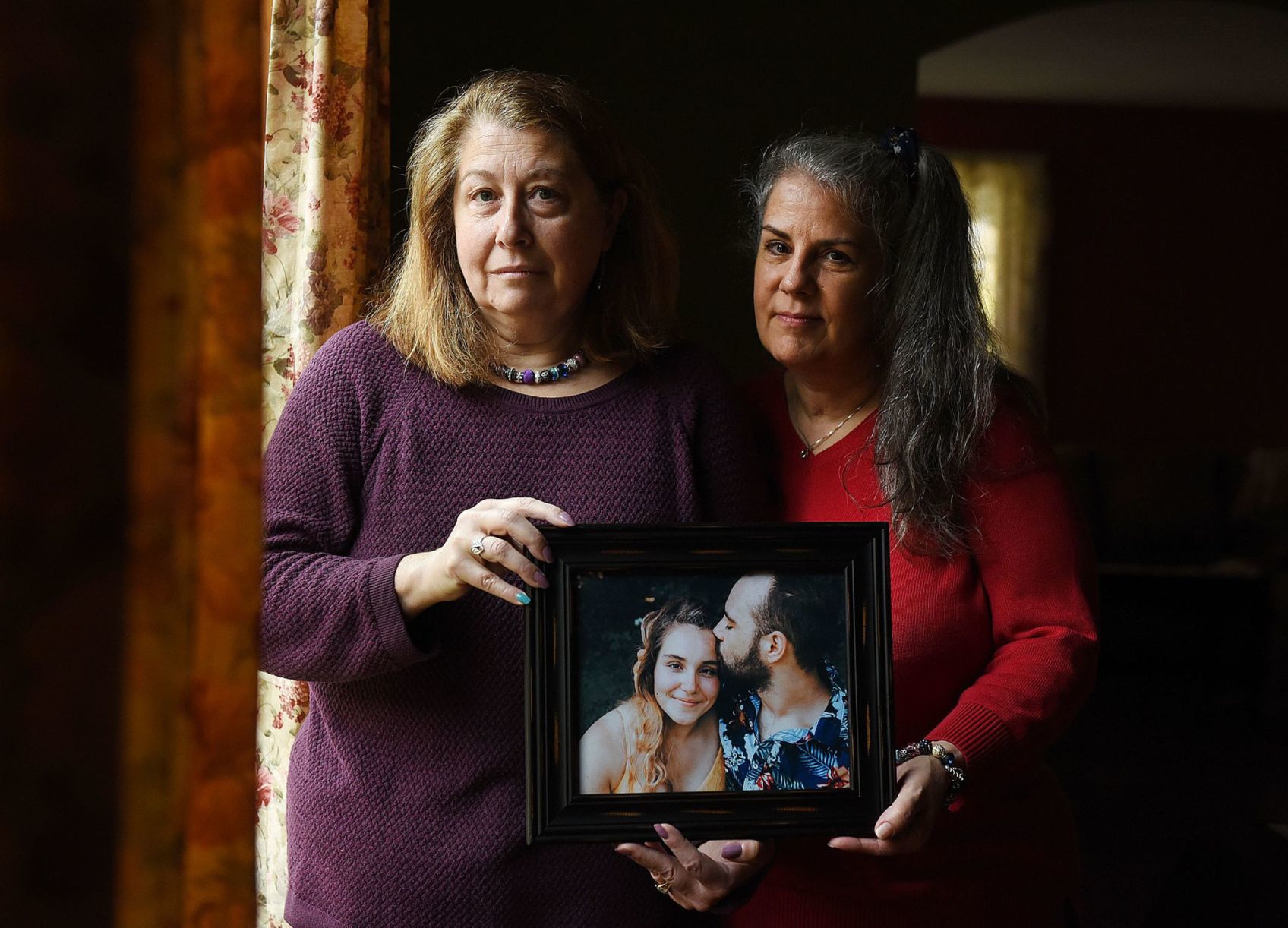 Mothers Lori Desmarais and Cherri Thorne Pellenz